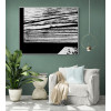 Abstraction number 1. Modern abstract painting New Media canvas print, signed and numbered